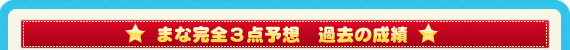 最新の結果